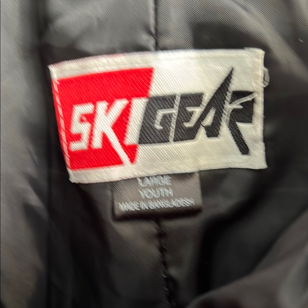 SkiGear Unisex Insulated Snow Pants Size Large Youth - Picture 2 of 13